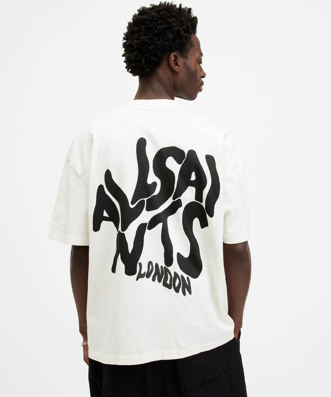 אולסיינטס - אוברסייז שרוול קצר ORLANDO ASHEN WHITE M022PA