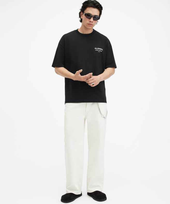 אולסיינטס - אוברסייז שרוול קצר JET BLACK M068PB