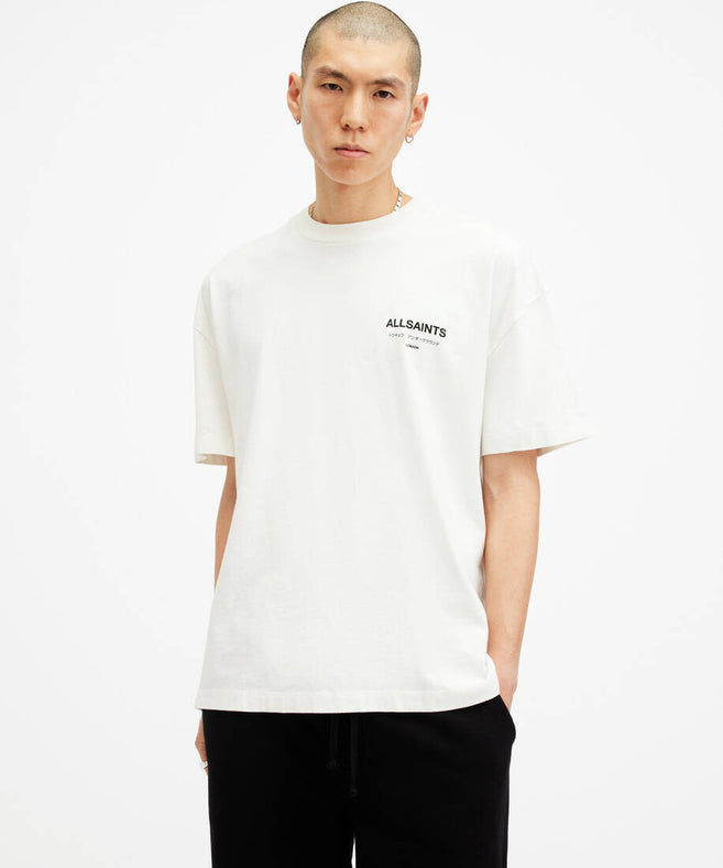 אולסיינטס - אוברסייז שרוול קצר ASHEN WHITE M071PB