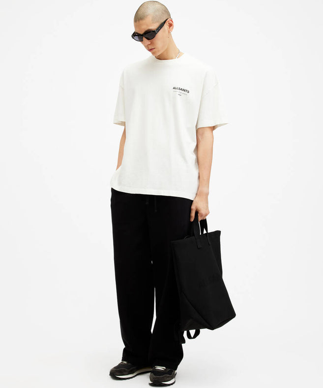 אולסיינטס - אוברסייז שרוול קצר ASHEN WHITE M071PB