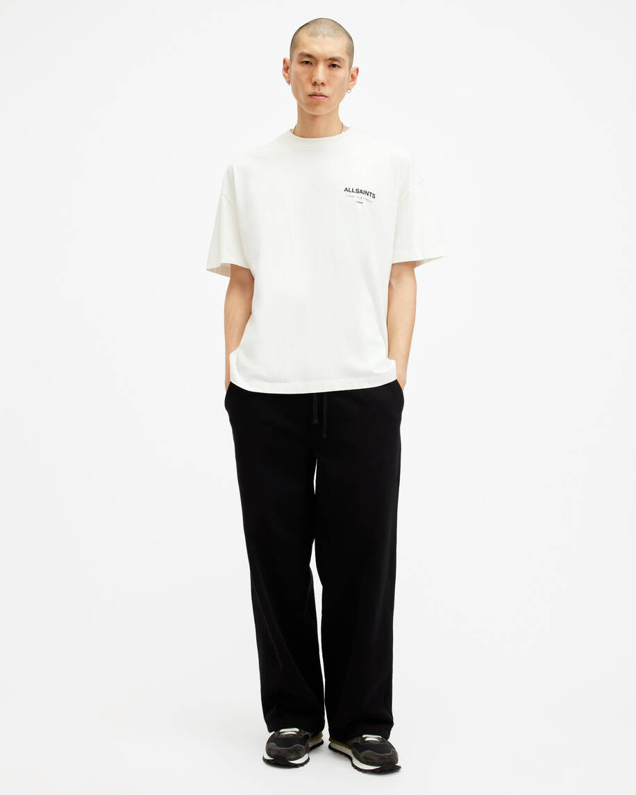 אולסיינטס - אוברסייז שרוול קצר ASHEN WHITE M071PB