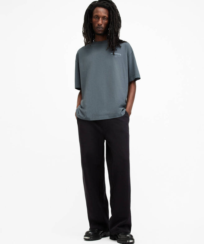 אולסיינטס - אוברסייז שרוול קצר Blue M071PB Ashy Blue