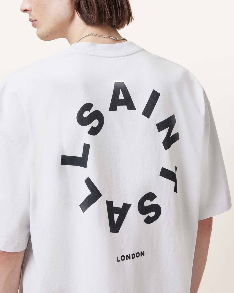 אולסיינטס - אוברסייז שרוול קצר Cool Grey  M072PB