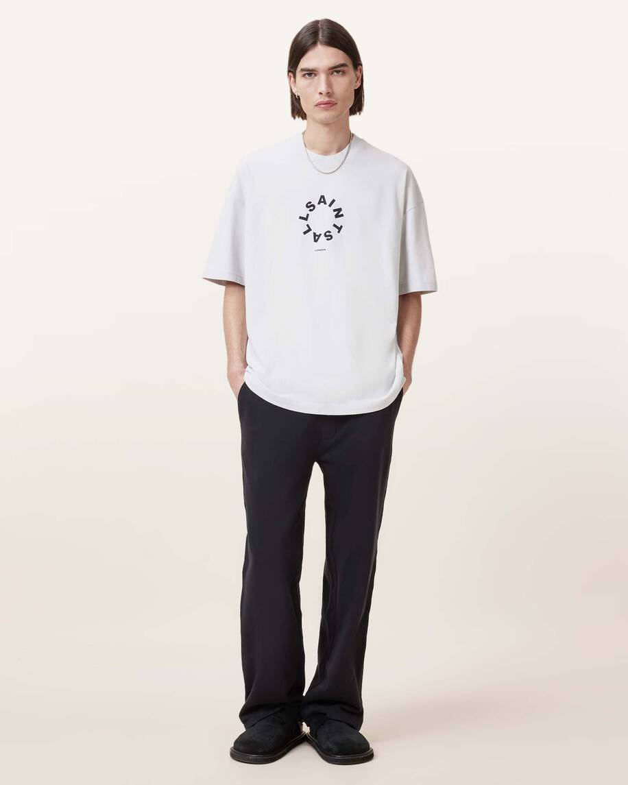 אולסיינטס - אוברסייז שרוול קצר Cool Grey  M072PB