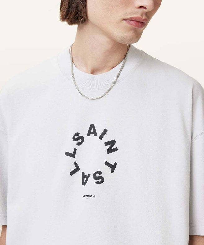 אולסיינטס - אוברסייז שרוול קצר Cool Grey  M072PB