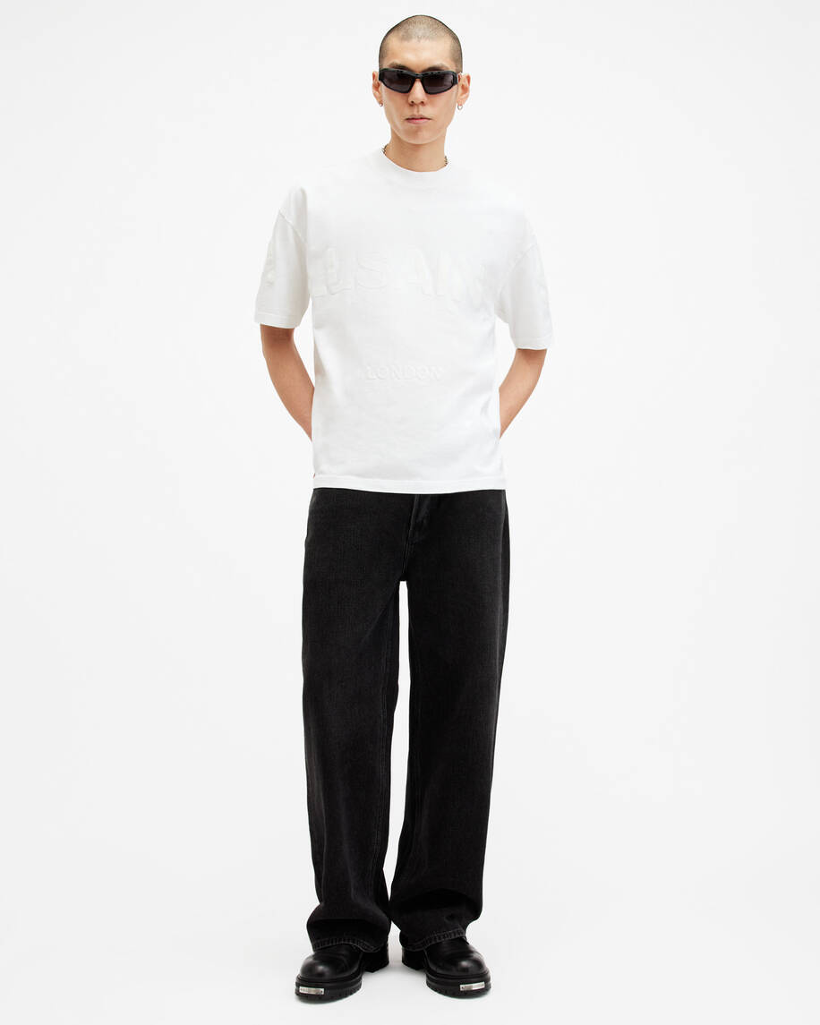 אולסיינטס - אוברסייז שרוול Optic White M088PB