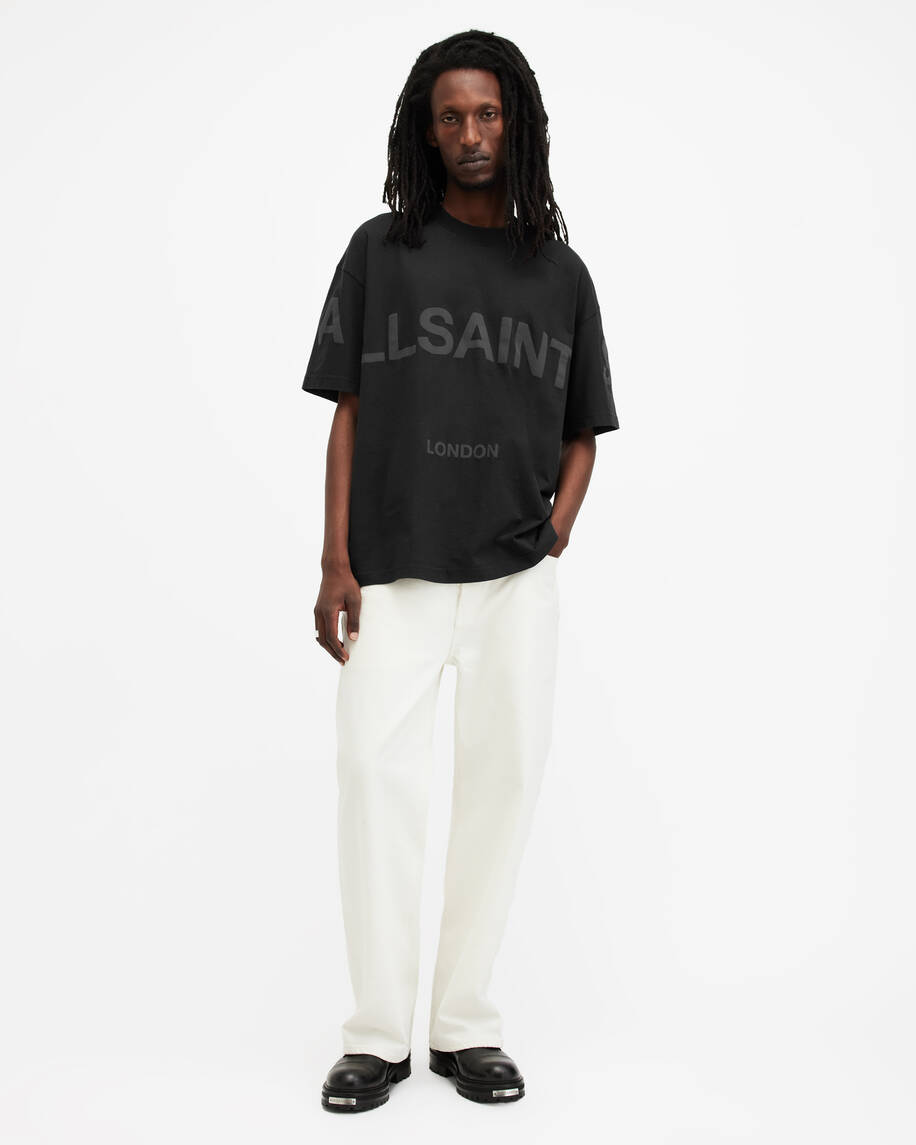 אולסיינטס - אוברסייז שרוול קצר M088PB Jet Black