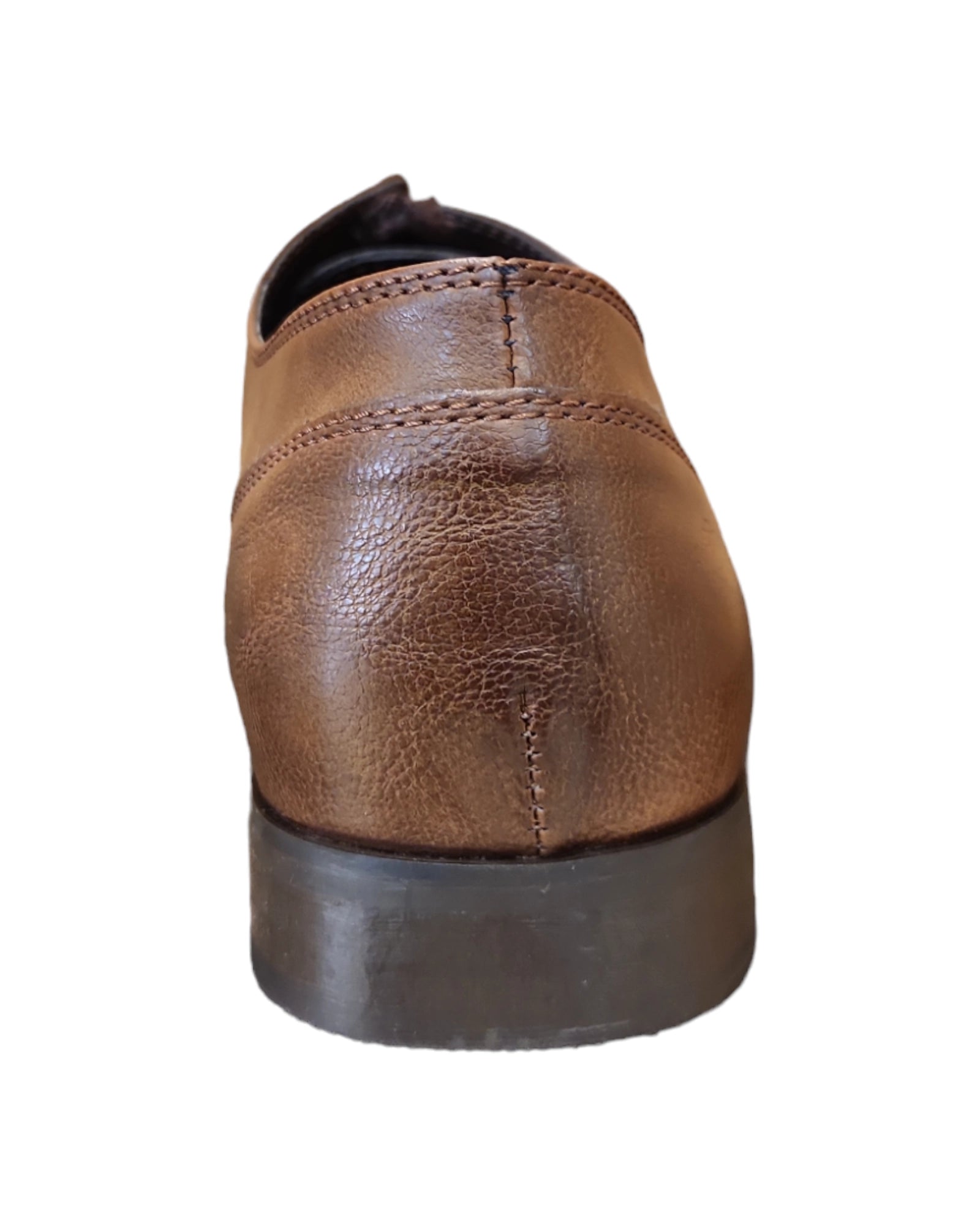 קואטרו - נעלי אלגנט דמוי עור - 9357 חום - גזרה רחבה