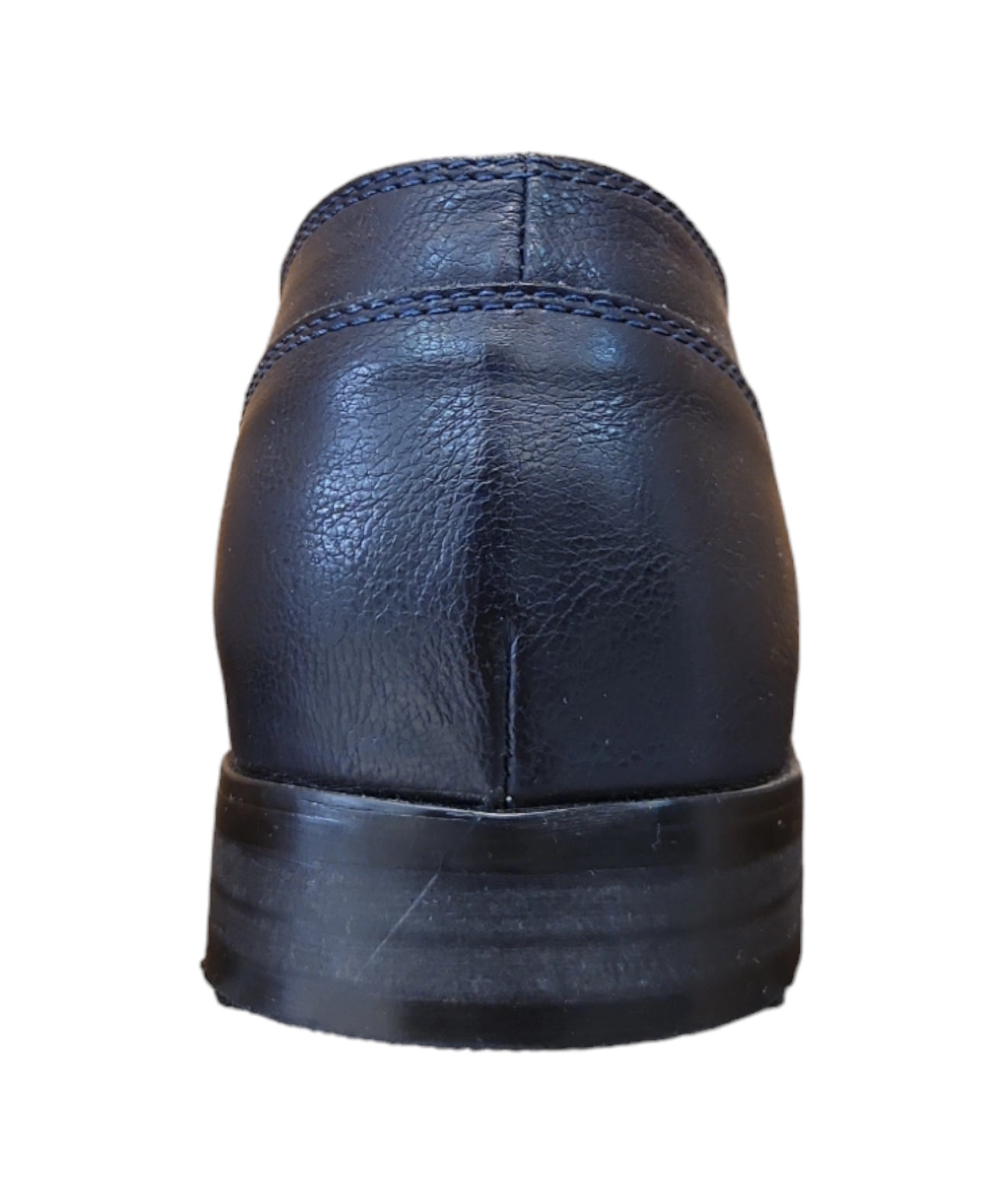 קואטרו - נעלי אלגנט דמוי עור - 9357 כחול נייבי - גזרה רחבה