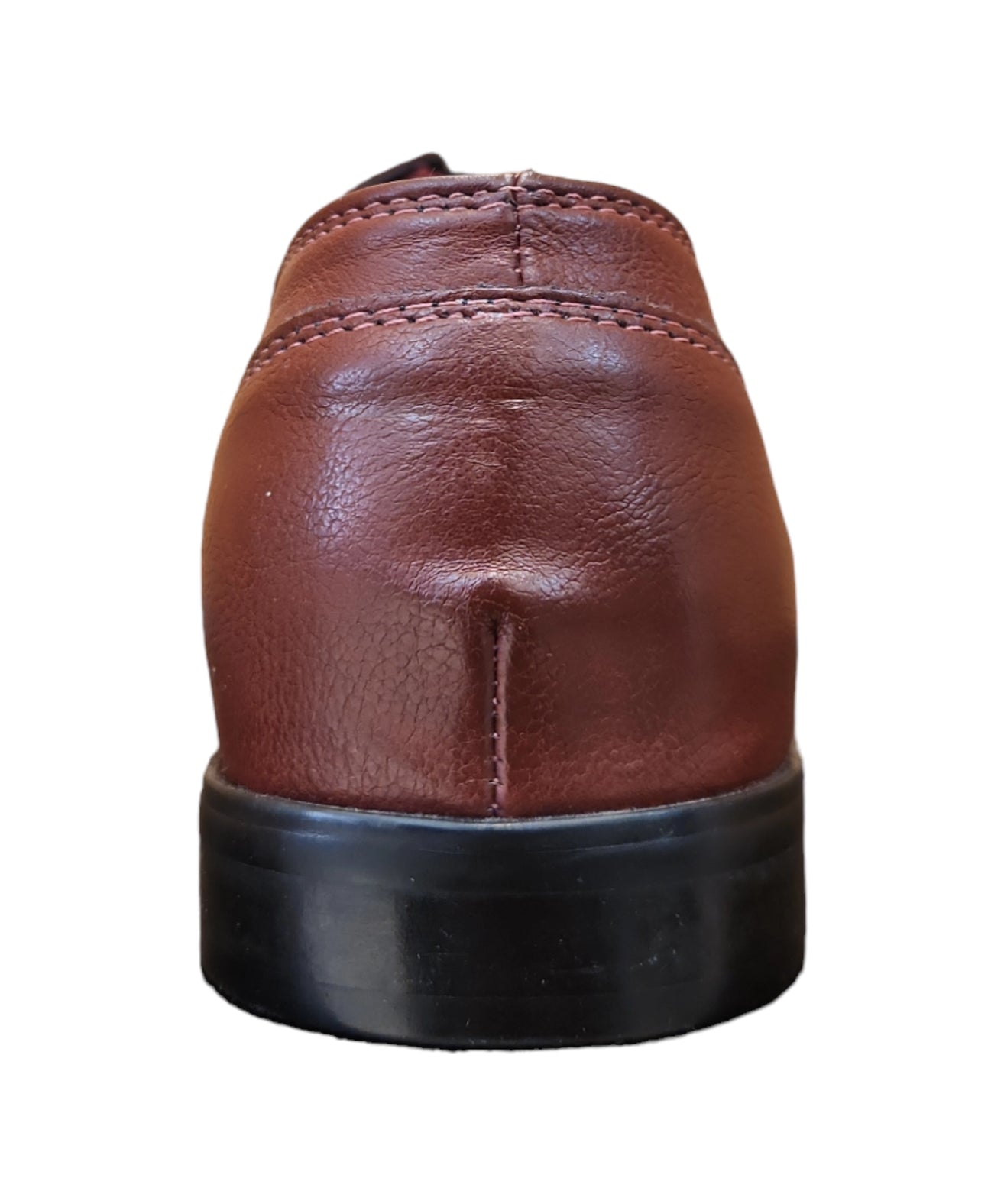 קואטרו - נעלי אלגנט דמוי עור - 9357 בורדו  - גזרה רחבה