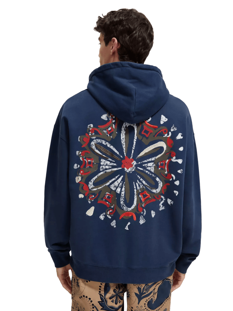 סקוץ’ אנד סודה - קפוצ'ון אוברסייז בצבע נייבי