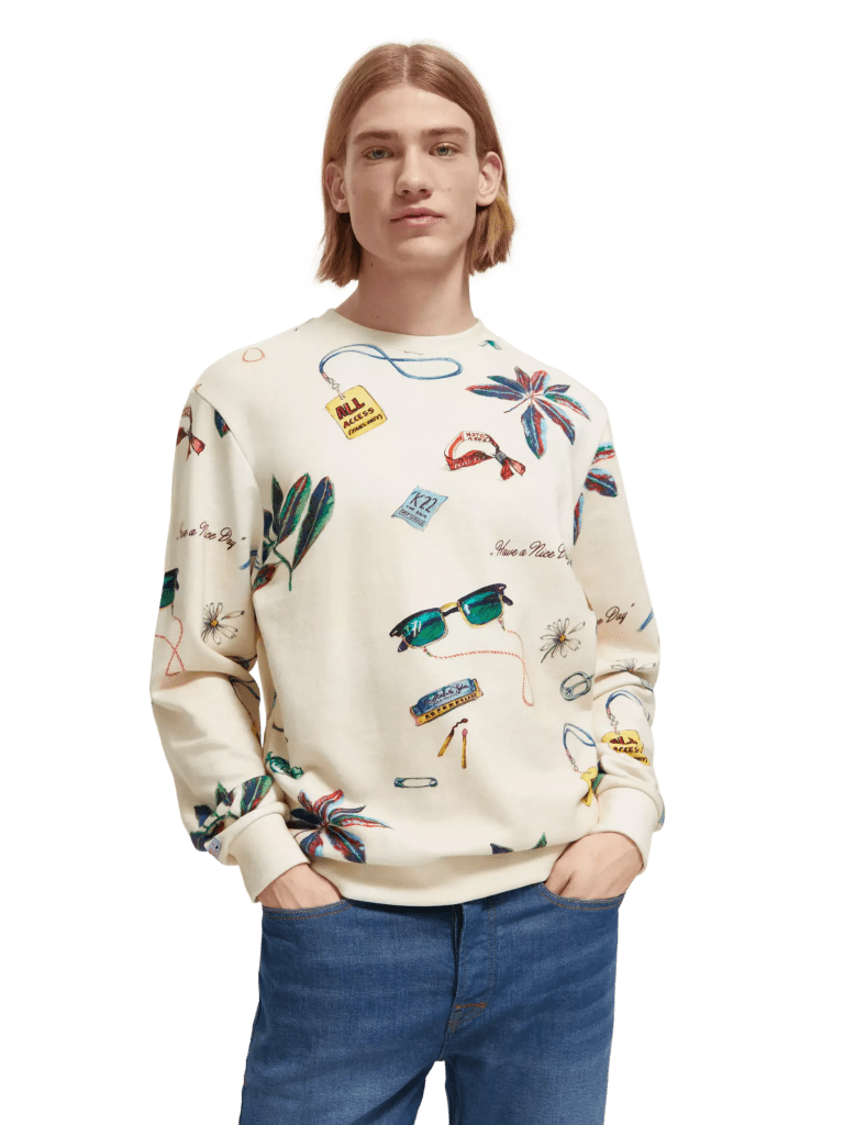 סקוץ’ אנד סודה - פוטר אוברסייז - פרחוני