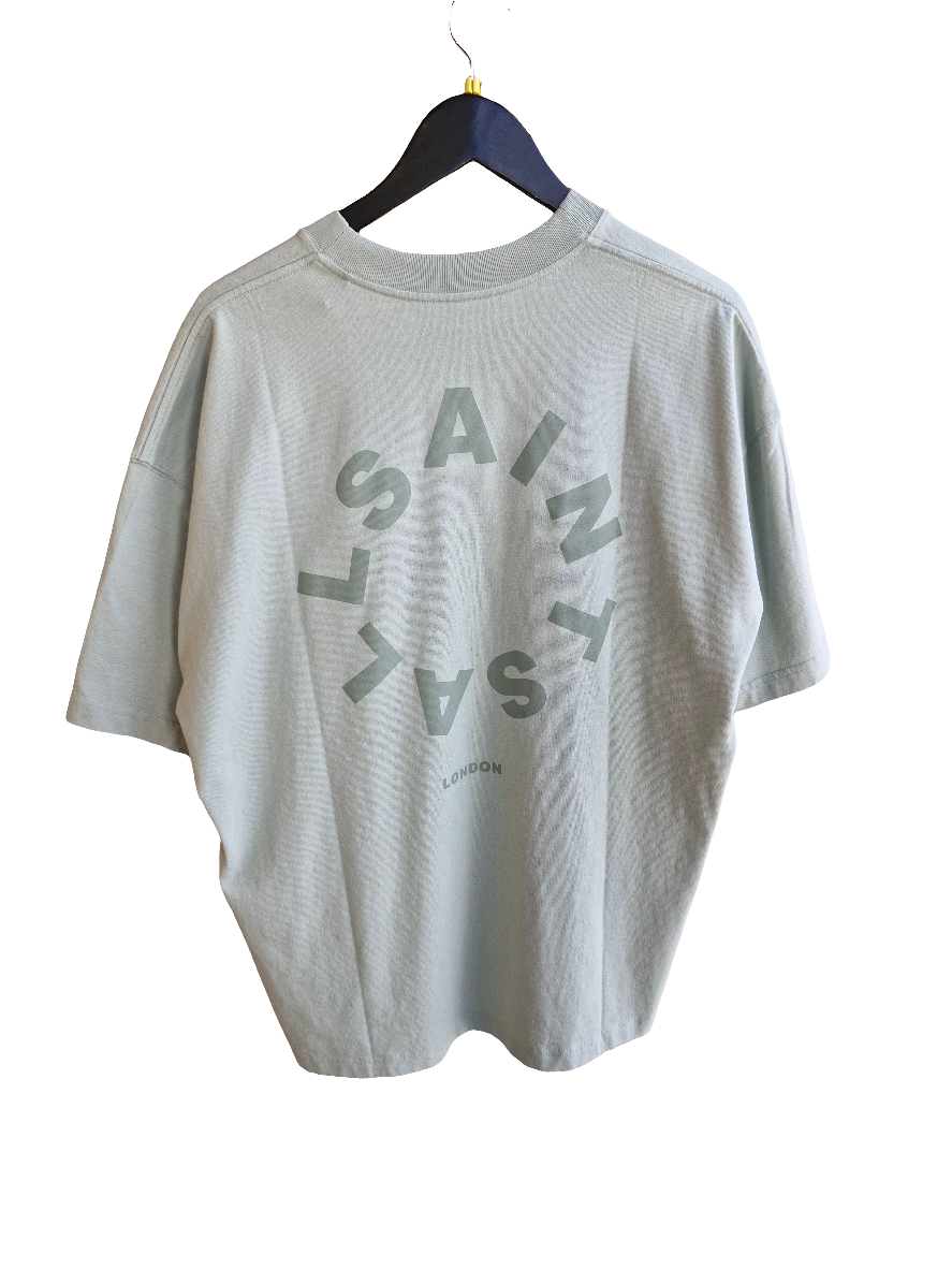 אולסיינטס - אוברסייז שרוול קצר M072PB Mineral Green