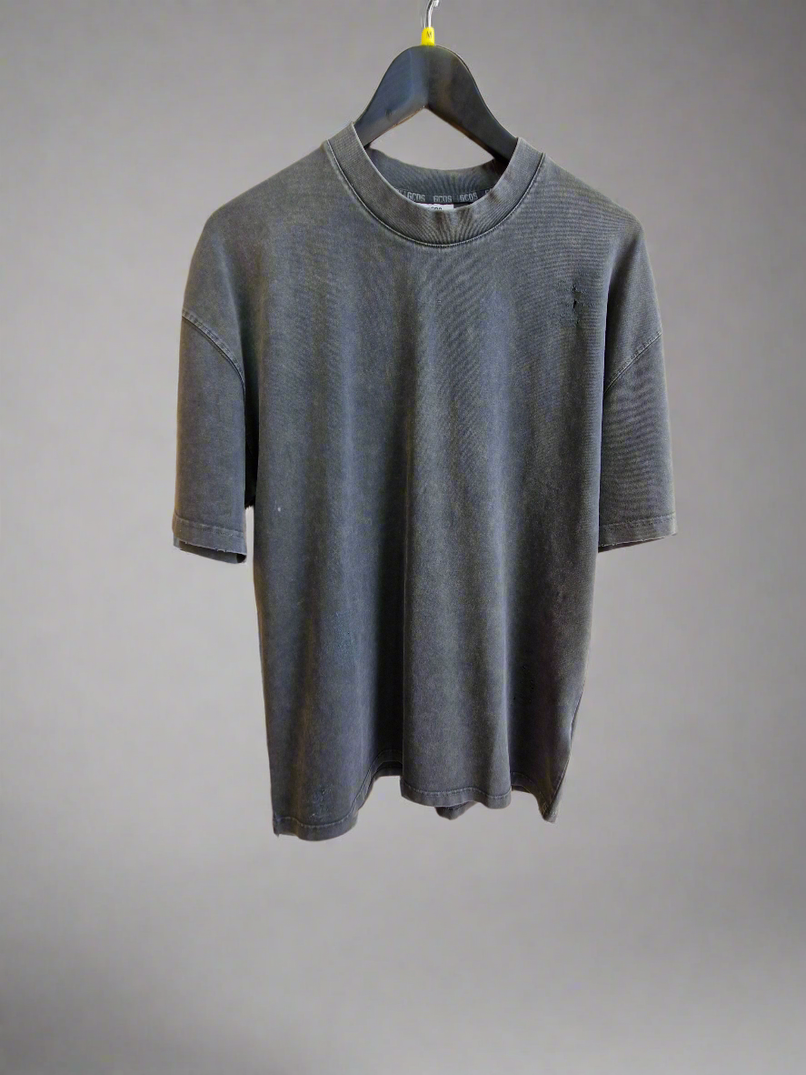 GCDS - חולצה טי אוברסייז Cotton 100% GC252MT03t