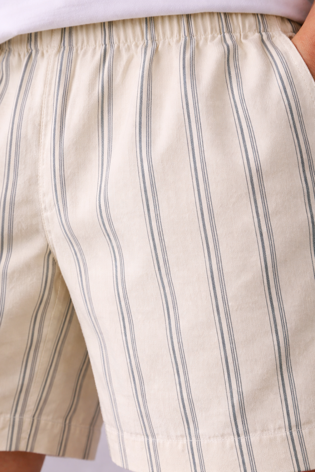 פפה ג'ינס - ברמודה פסים PM000070 SALY