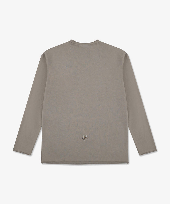 Cotton TDS Shirt מוקה back