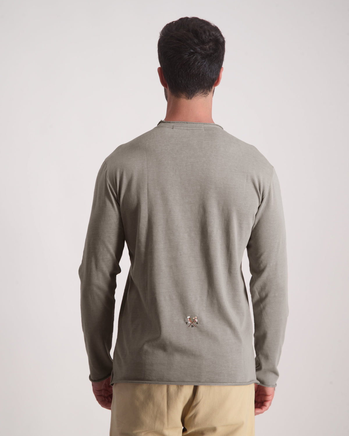 Cotton TDS Shirt מוקה model-1