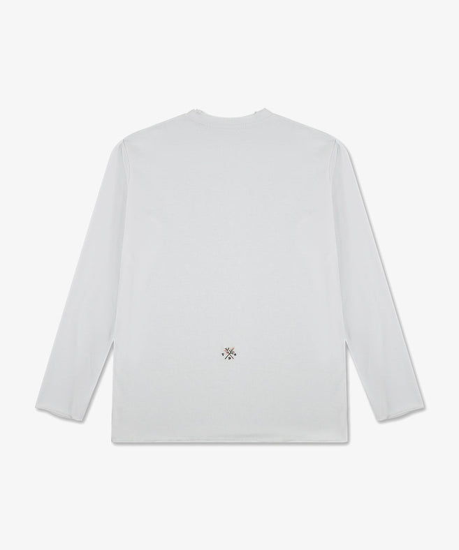 Cotton TDS Shirt לבן back