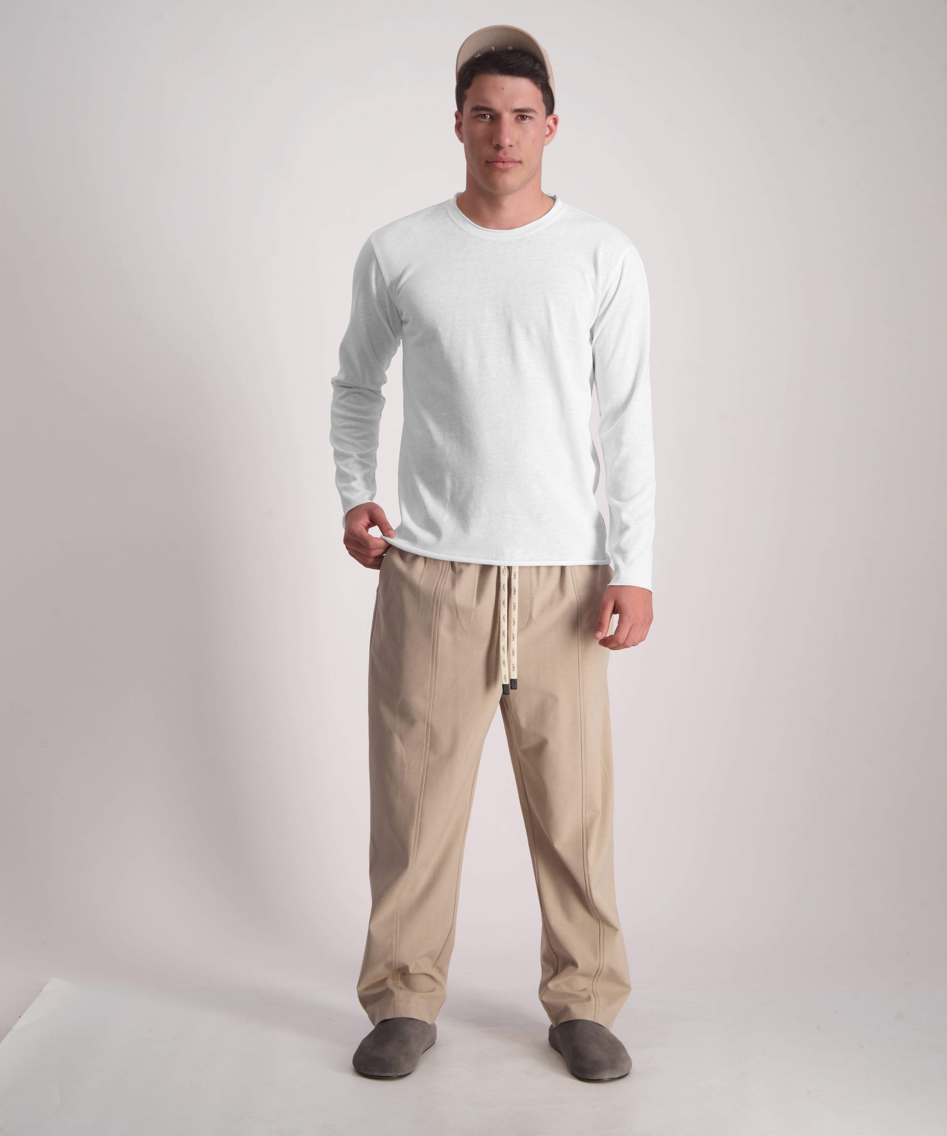 Cotton TDS Shirt לבן model-3
