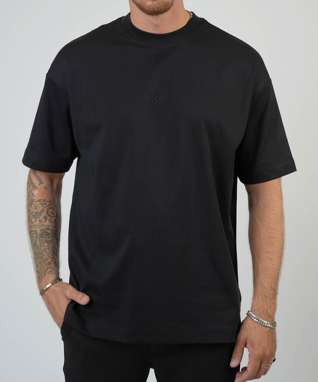 קרייזר -  חולצה טי אוברזייס מבד מרצרייז CRT25-308