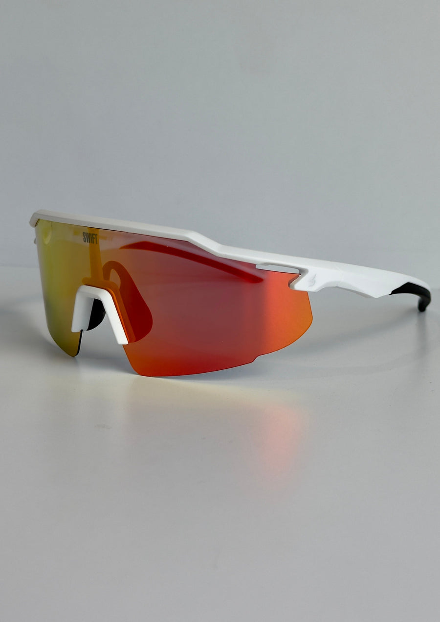 SWIFT - משקפיים SWIFTNESS Apex™ Lens HB-521 White-Red