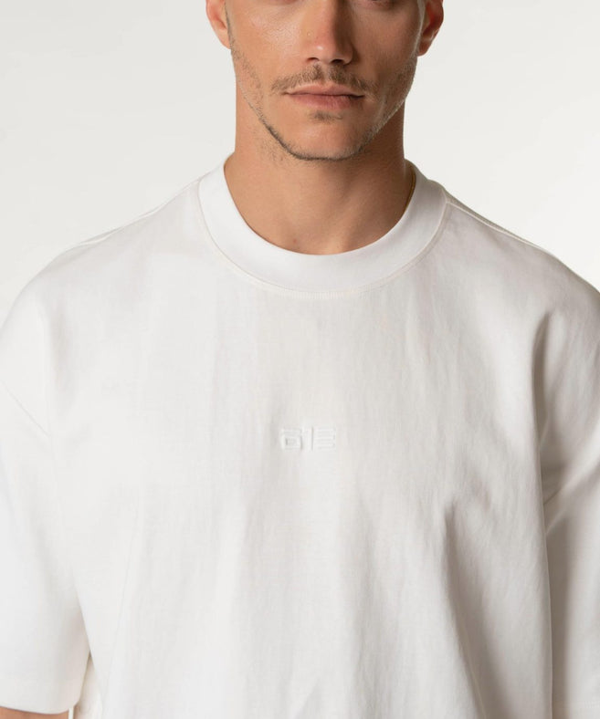 613, - חולצה ציצית מבד מרצרייז 613 שמנת True Identity