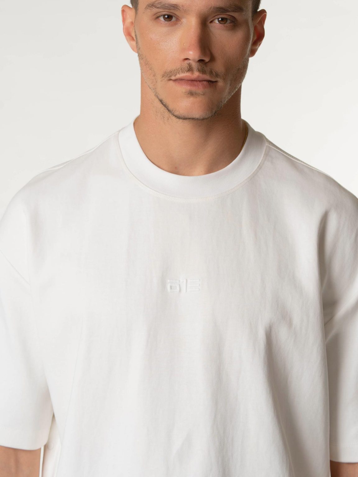 613, - חולצה ציצית מבד מרצרייז 613 שמנת True Identity