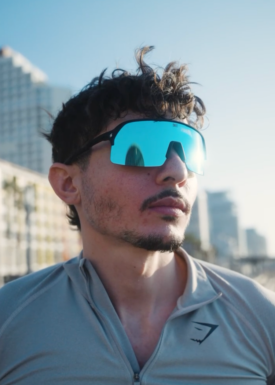 SWIFT - משקפיים EDGE SG-112 Black-Blue