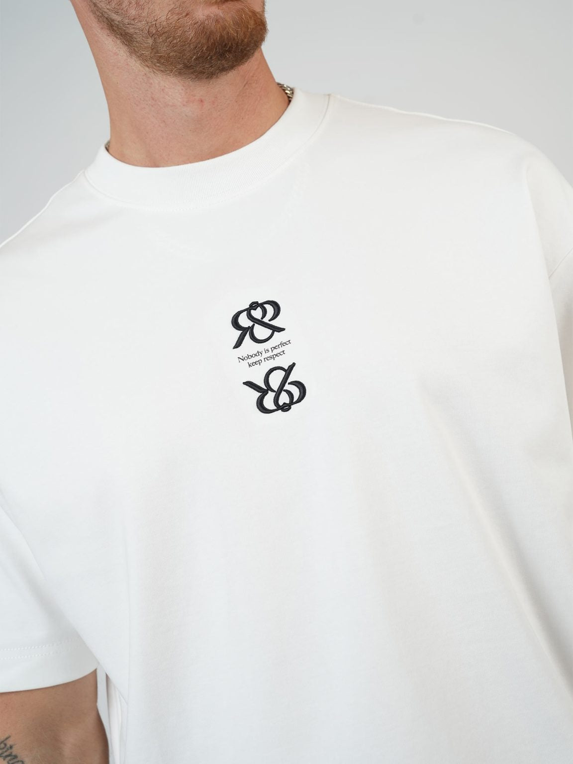 קרייזר -  חולצה טי אוברזייס מבד מרצרייז CRT25-313