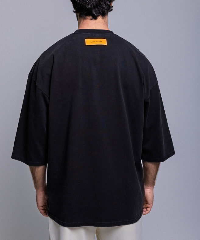 THIRTY DEGREES חולצה טי 3/4 TEE MUGZAM