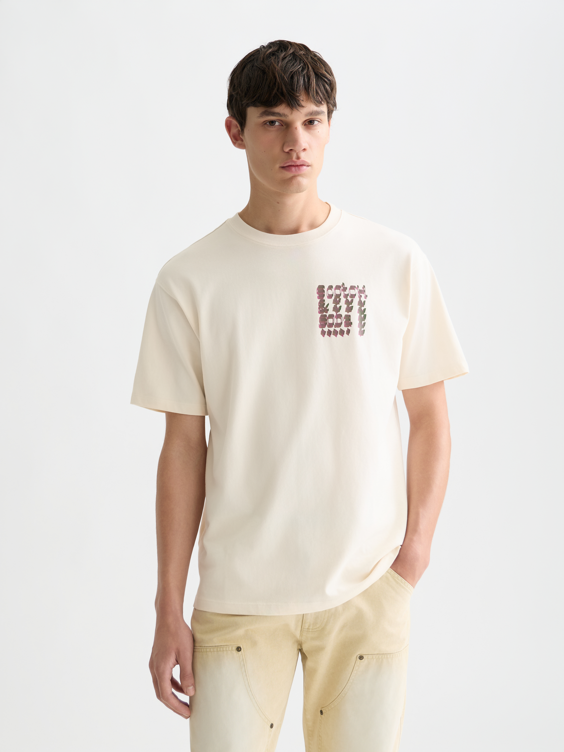 סקוץ' אנד סודה - חולצה טי לגברים 182292 270 SP26