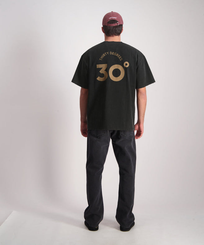 THIRTY DEGREES - 30FW26-6 טי אוברסייז Basketball 05 Tee New