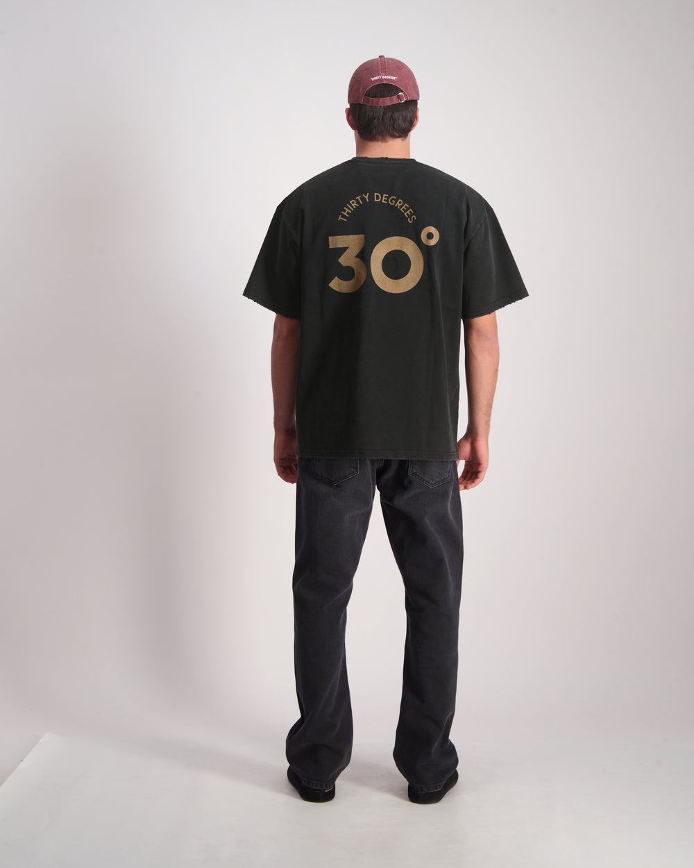 THIRTY DEGREES - 30FW26-6 טי אוברסייז Basketball 05 Tee New