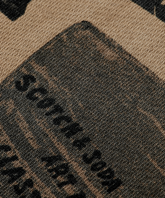 סקוץ' אנד סודה - קפוצ'ון עם הדפס 181706 260