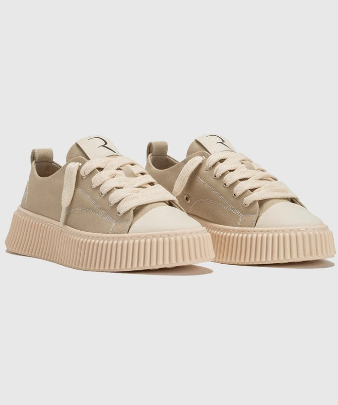 RHUN - סניקרס Treble 2020 Beige Canvas