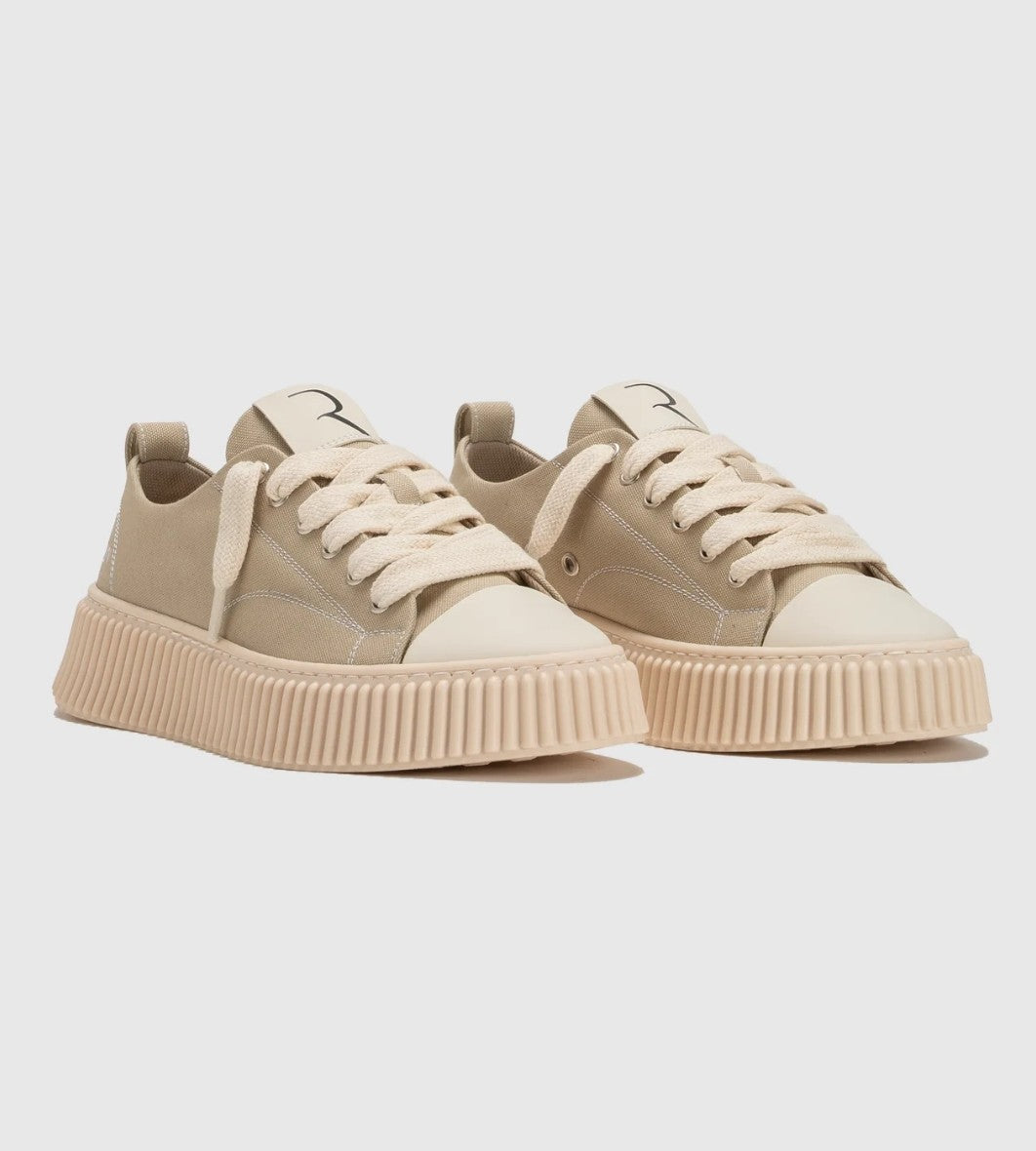 RHUN - סניקרס Treble 2020 Beige Canvas