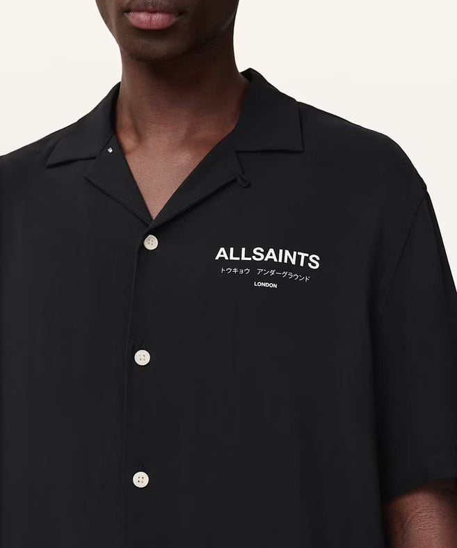 אולסיינטס - מכופתרת M158SB Jet Black/Ecru