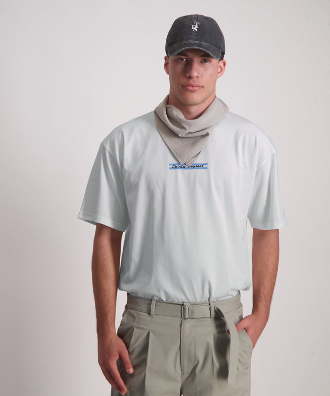 THIRTY DEGREES - 30FW26-23 טי אוברסייז Hand Of God Tee