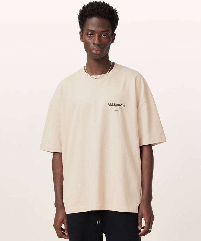 אולסיינטס - אוברסייז שרוול קצר M071P Dusty Light Brown