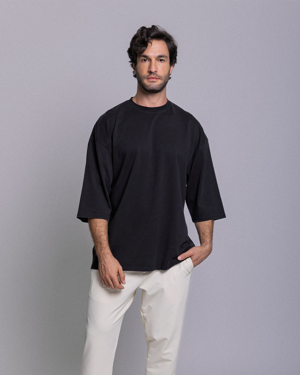 THIRTY DEGREES חולצה טי 3/4 TEE MUGZAM