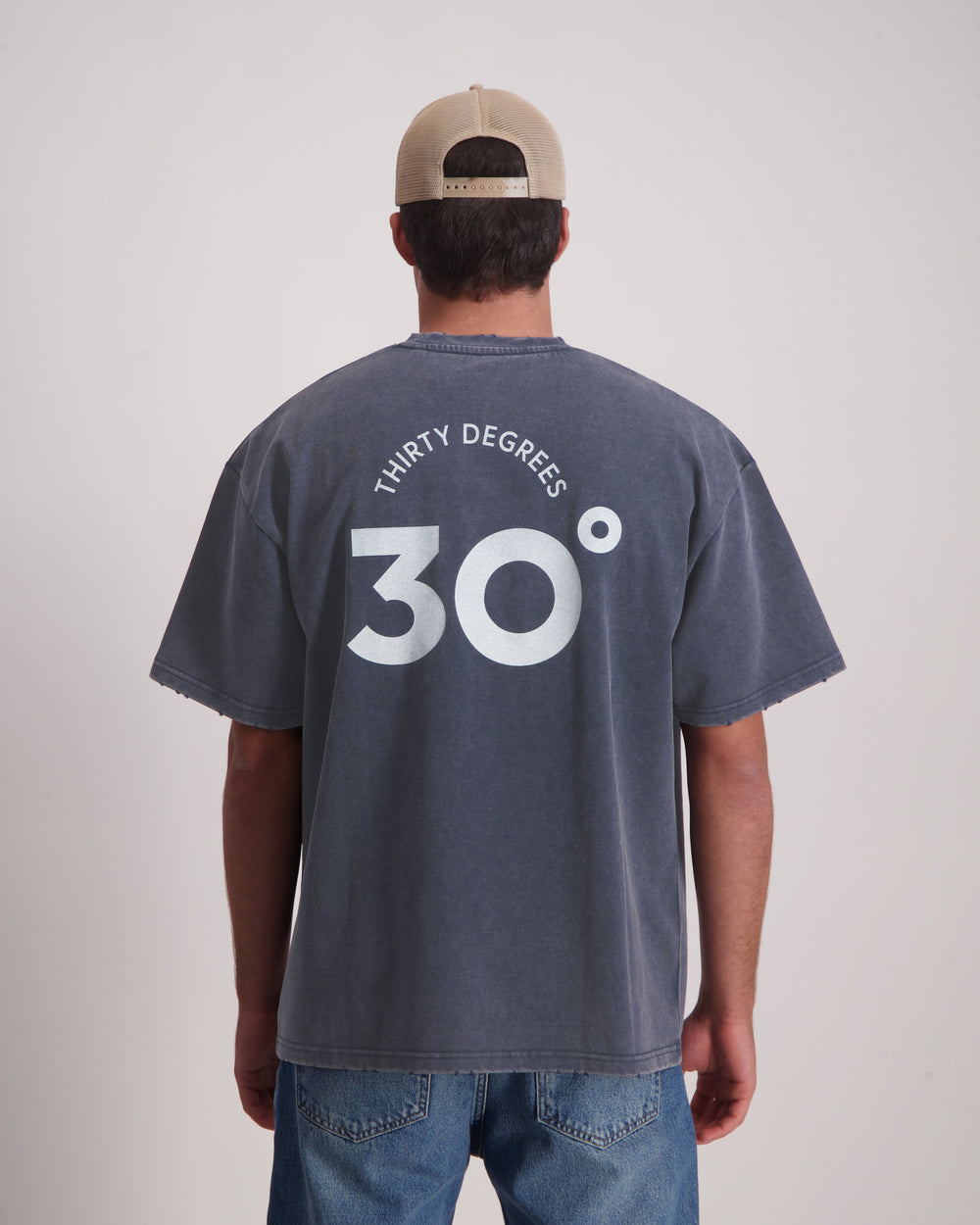 THIRTY DEGREES - 30FW26-6 טי אוברסייז Basketball 05 Tee New