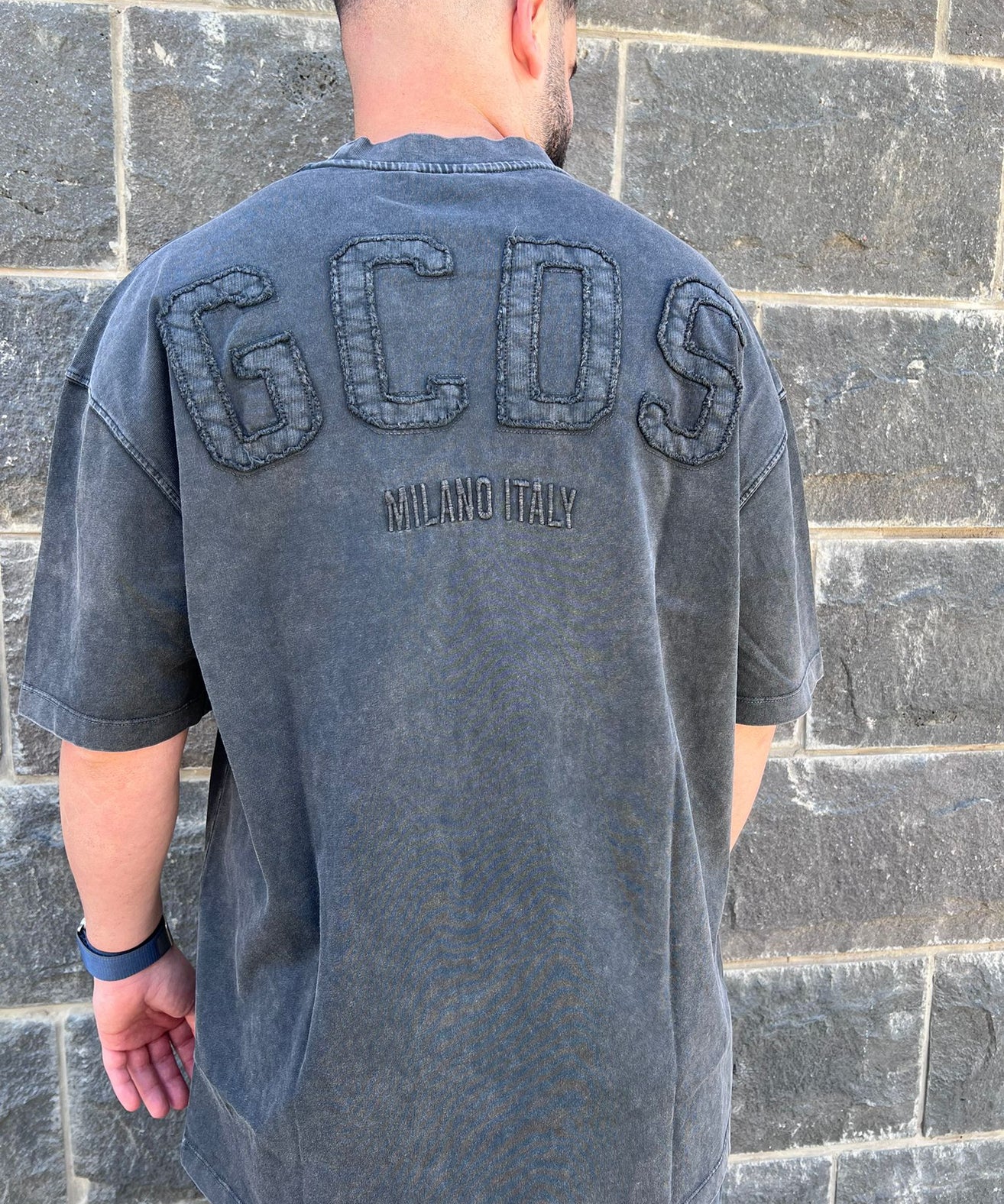 GCDS -חולצה טי אוברסייז GC252MT33