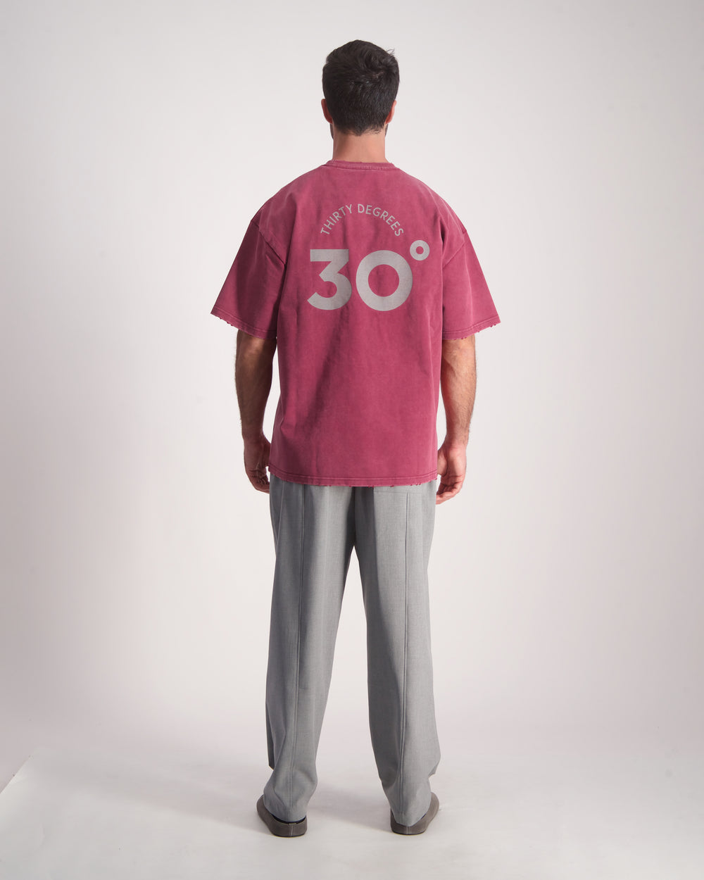 THIRTY DEGREES - 30FW26-6 טי אוברסייז Basketball 05 Tee New