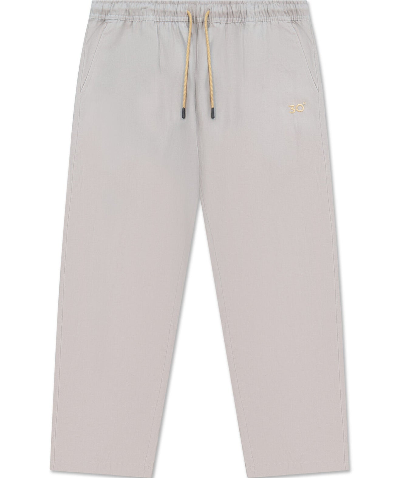 THIRTY DEGREES - מכנסיים 100% פשתן,TROUSERS LINEN TLGW01 4703