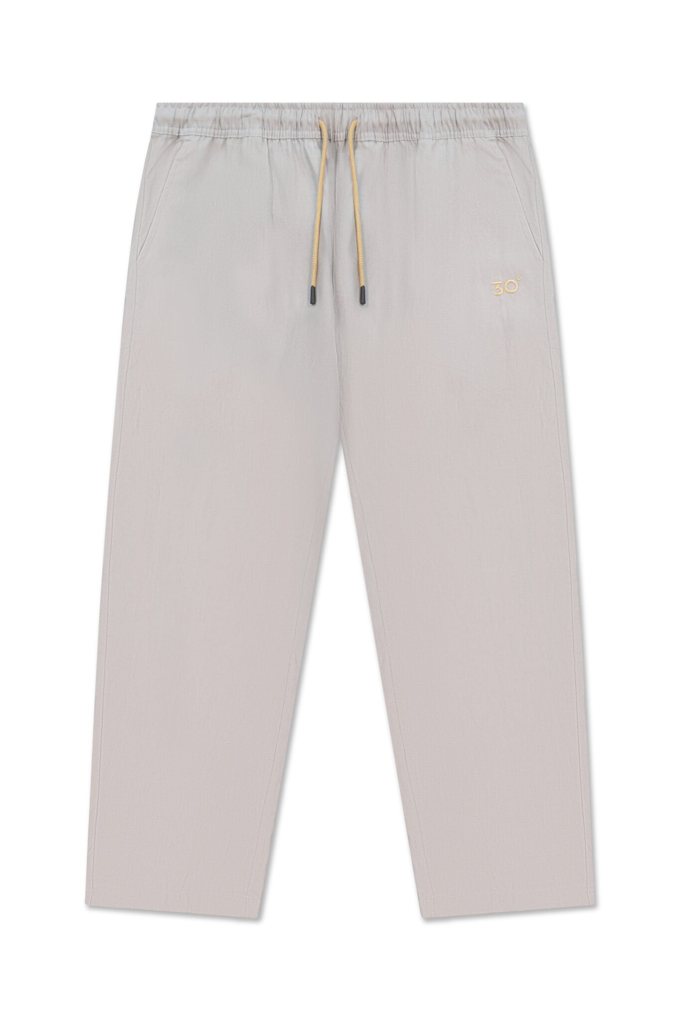 THIRTY DEGREES - מכנסיים 100% פשתן,TROUSERS LINEN TLGW01 4703