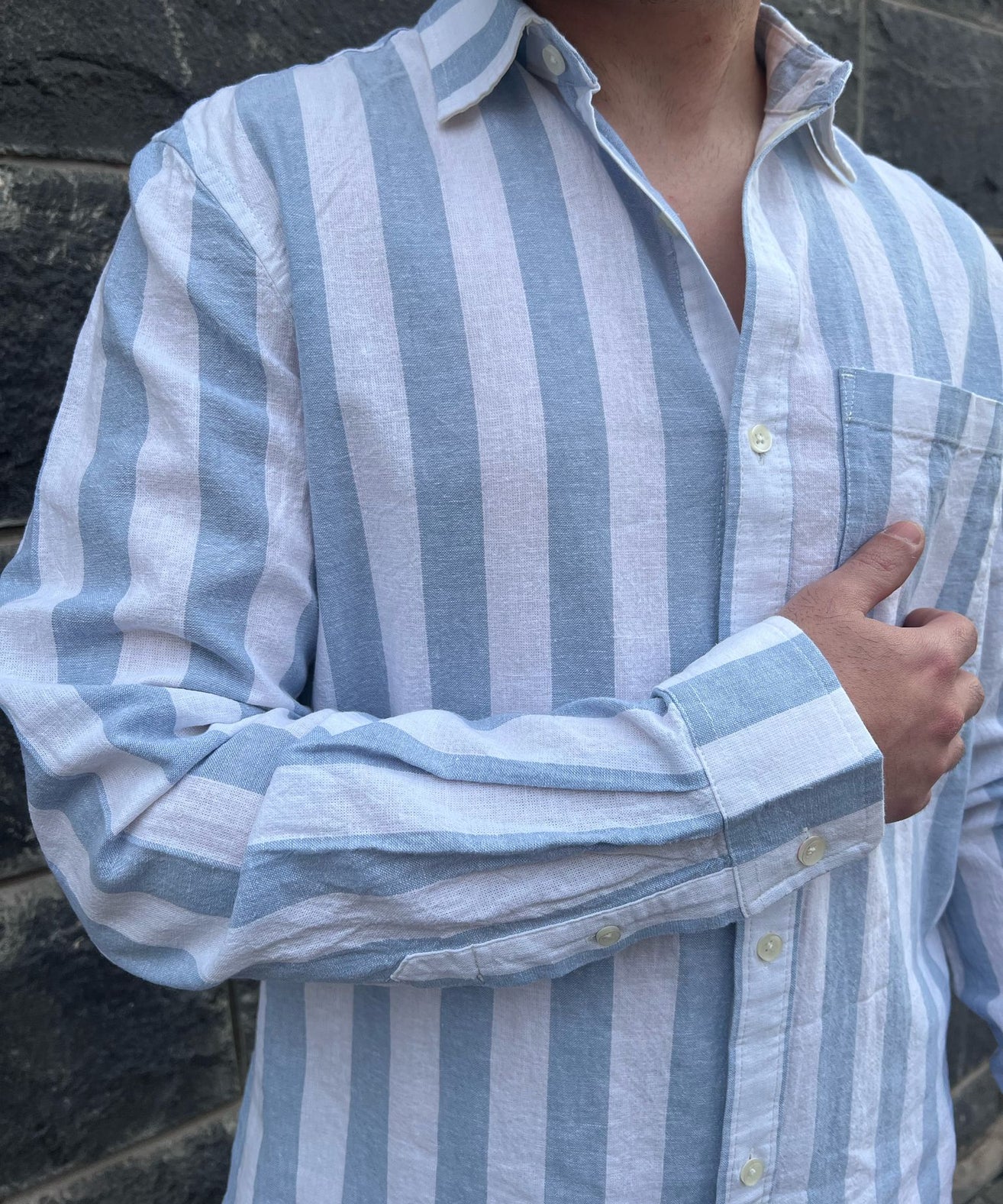 סקוץ' אנד סודה - מכופתרת פסים 180131 420 SU25