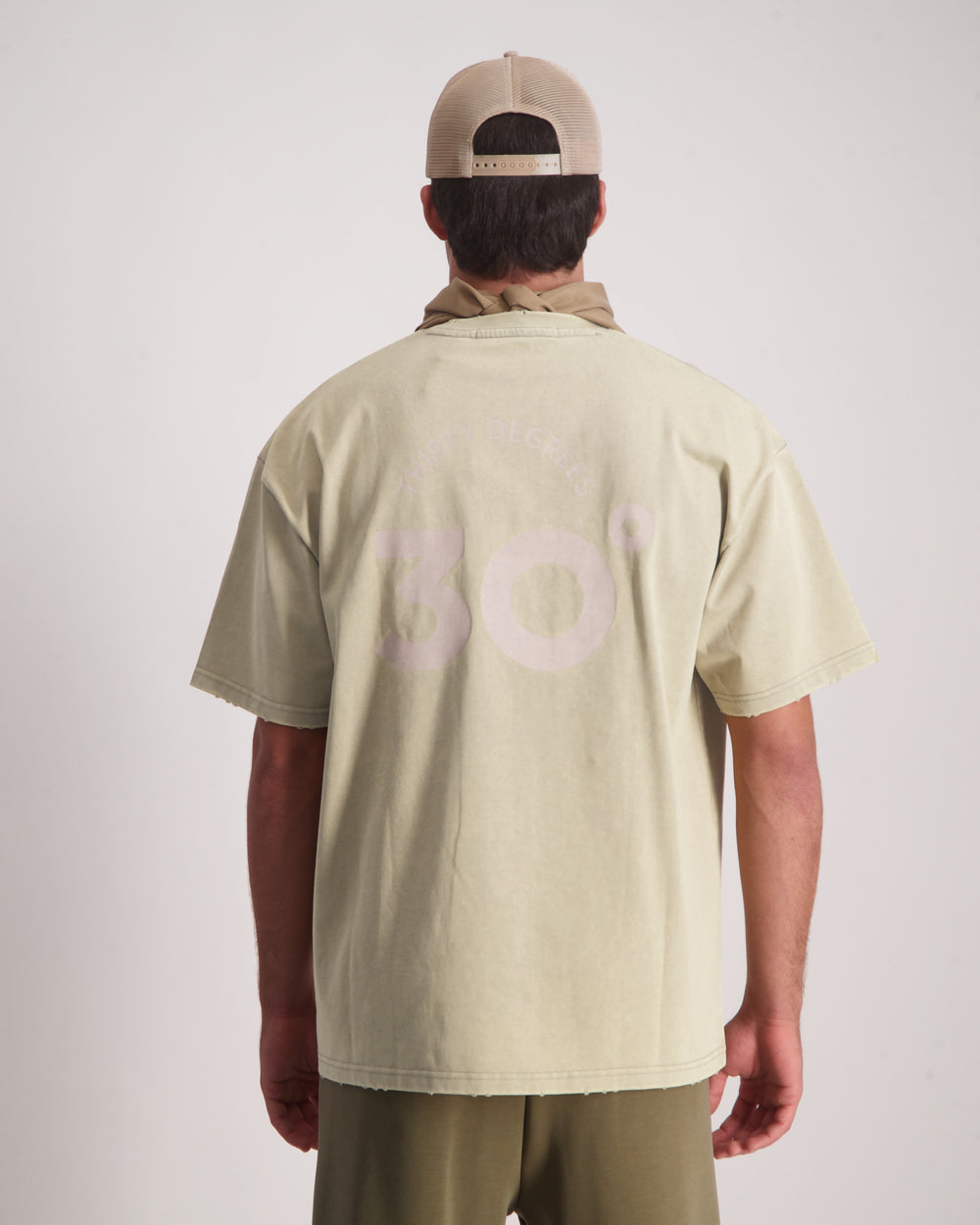 THIRTY DEGREES - 30FW26-6 טי אוברסייז Basketball 05 Tee New