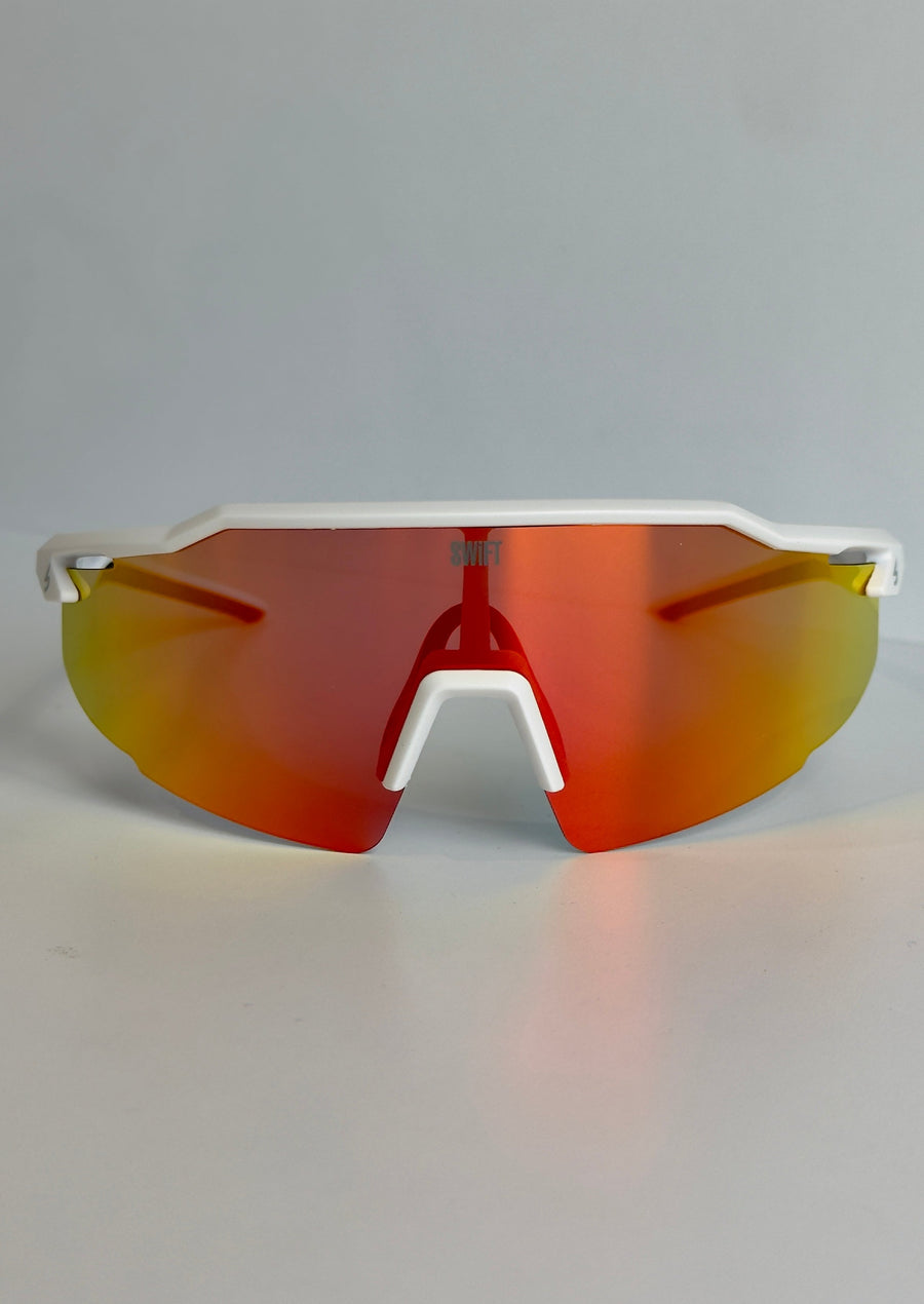 SWIFT - משקפיים SWIFTNESS Apex™ Lens HB-521 White-Red