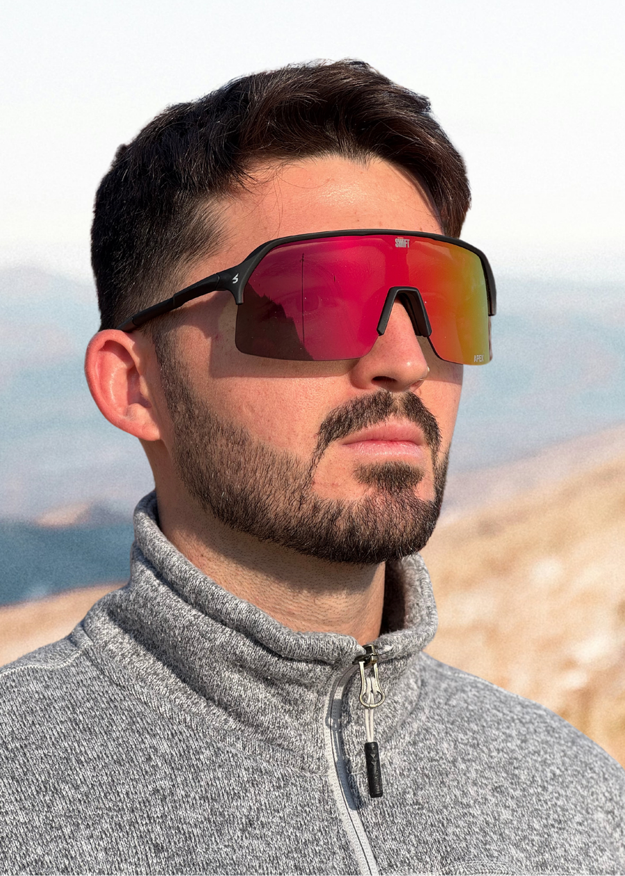 SWIFT - משקפיים EDGE SG-112 Black-Red