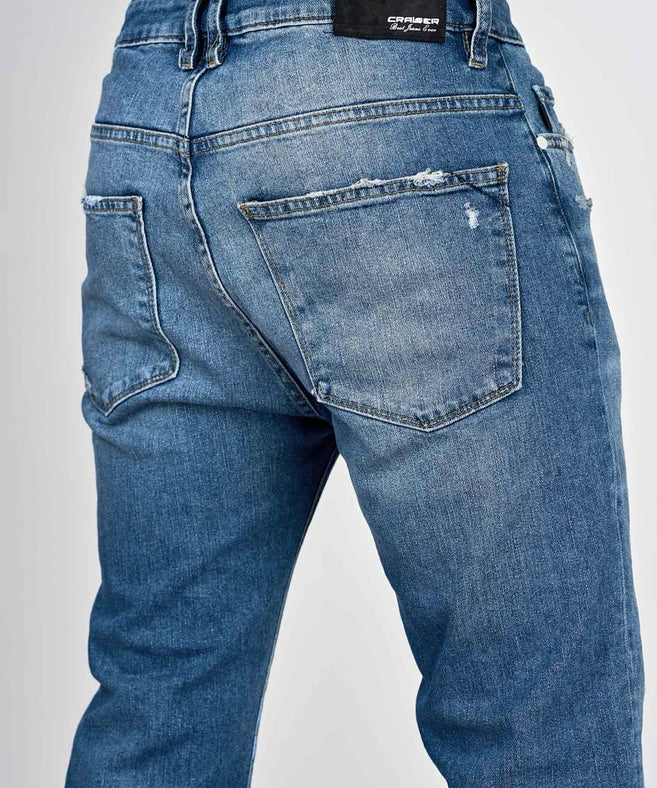 ELI 24W21 קרייזר - מכנס ג׳ינס LIGHT BLUE STRAIGHT